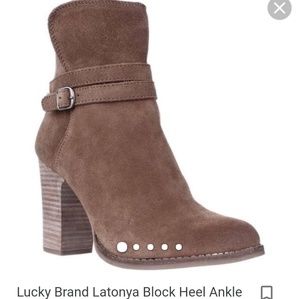 Lucky Brand Latonya Ankle Boot (NWOT)